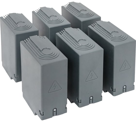 Изображение товара Комплект клеммных крышек для рубильников TwinBlock 160-250А EKF (длинные) 6 шт. tb-cvrlong-6-160-250