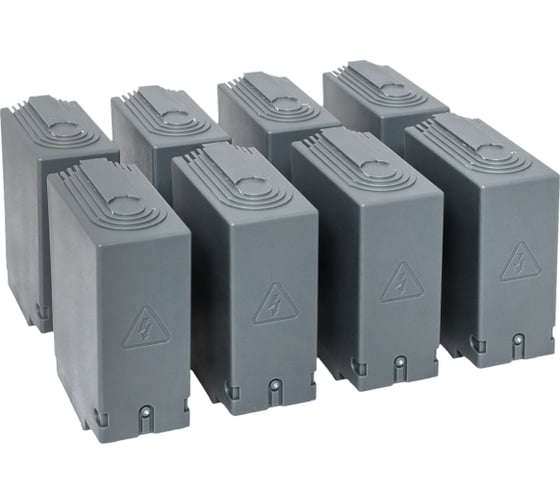 Изображение товара Комплект клеммных крышек для рубильников TwinBlock 160-250А EKF (длинные) 8 шт. tb-cvrlong-8-160-250