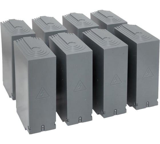 Изображение товара Комплект клеммных крышек для рубильников TwinBlock 315-400А EKF (длинные) 8 шт. tb-cvrlong-8-315-400