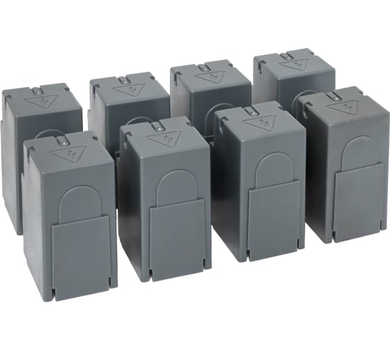 Изображение товара Комплект клеммных крышек для рубильников TwinBlock 160-250А EKF (короткие) 8 шт. tb-cvrshort-8-160-250
