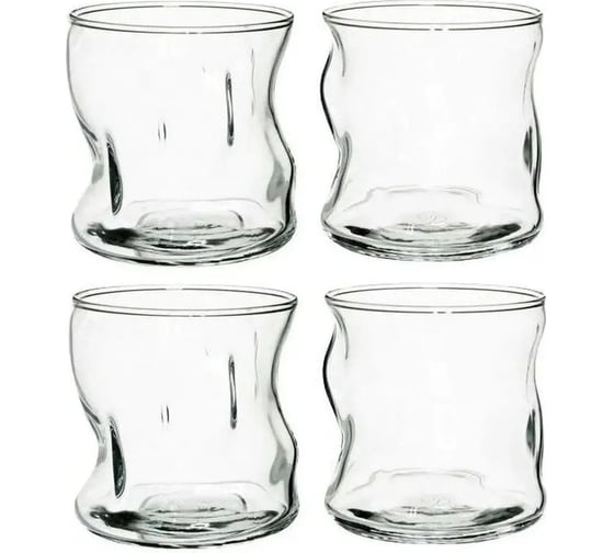 Изображение товара Стакан Pasabahce PSB 340 мл, 4 шт., АМОРФ (г. Бор) 420224