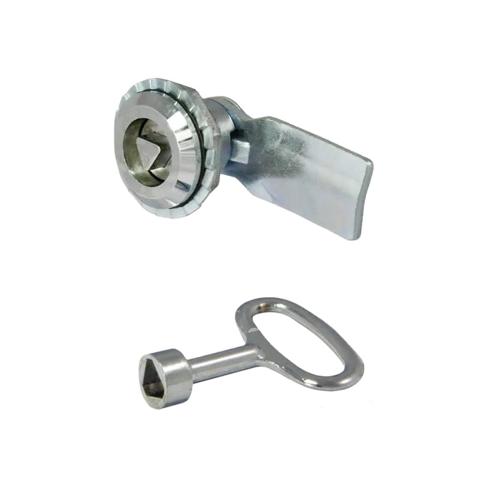 Изображение товара Замок щитовой НАЮ MS-705-3 треугольный ключ и прямой ригель