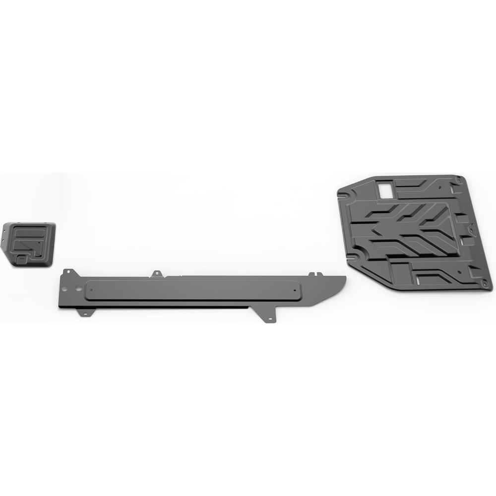 Изображение товара Защита картера и КПП АвтоБроня топливных магистралей, редуктора Geely Monjaro АКПП 4WD 2022-н.в. K111.01930.1