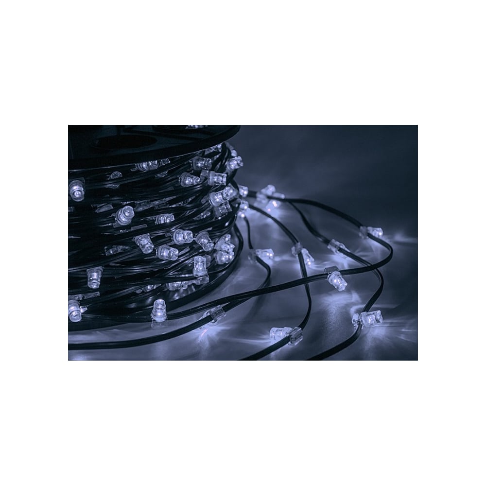Изображение товара Гирлянда Neon-Night Клип лайт 12В 665 LED белый, 100м, IP65