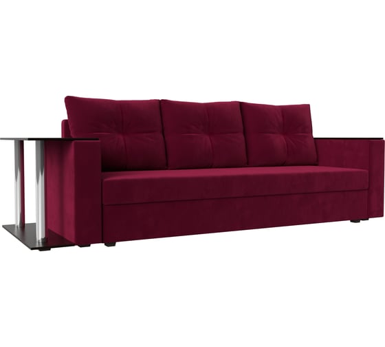 Изображение товара Диван прямой Лига диванов Атланта со столом слева 112479