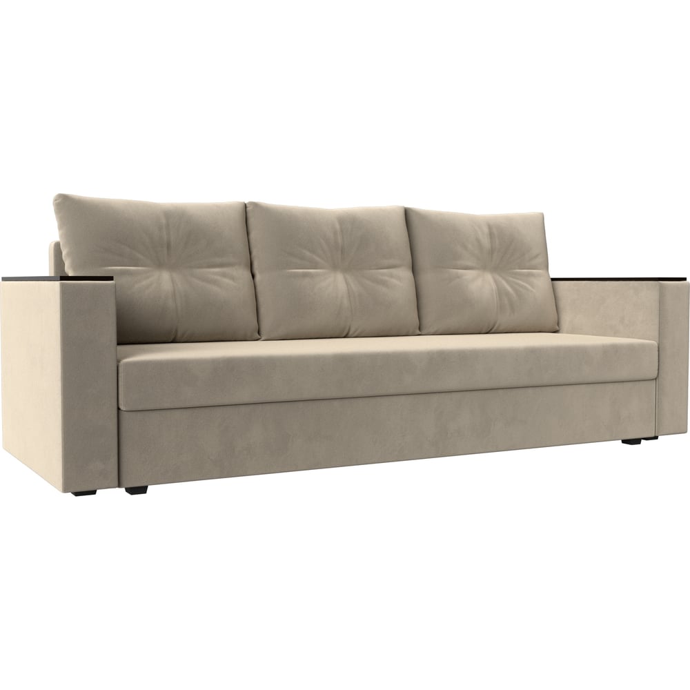 Изображение товара Диван Лига диванов Атланта прямой с ящиком для белья и механизмом еврокнижка