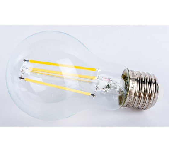 Изображение товара Лампа светодиодная ЛОН диммируемый VOLTEGA, Е27 4000К 8W 5490