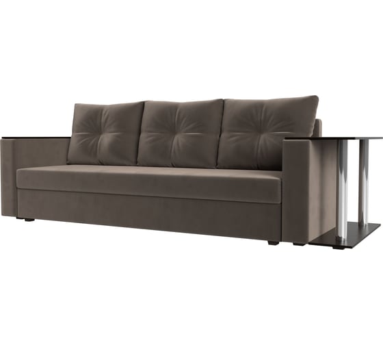 Изображение товара Диван прямой Лига диванов Атланта со столом справа 112474R