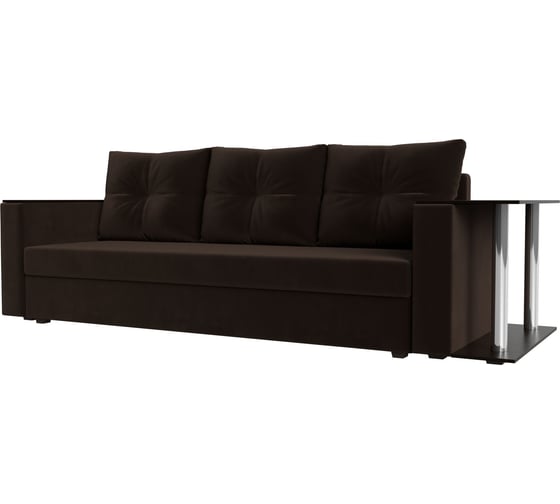 Изображение товара Диван прямой Лига диванов Атланта со столом справа 112483R