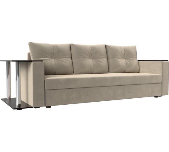 Изображение товара Диван прямой Лига диванов Атланта со столом слева 112478