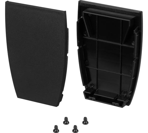 Изображение товара Заглушка Arlight LINE-5075-U-HONEYCOMB BLACK глухая, 1 комплект 044887