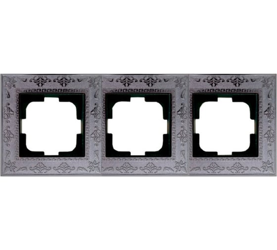 Изображение товара Рамка OVIVO Loft 3 поста, черный 403-800017-227