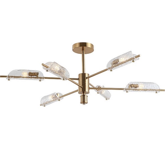 Изображение товара Потолочный светильник Freya baret 6хg9x30w, металл, латунь FR5420CL-06BS