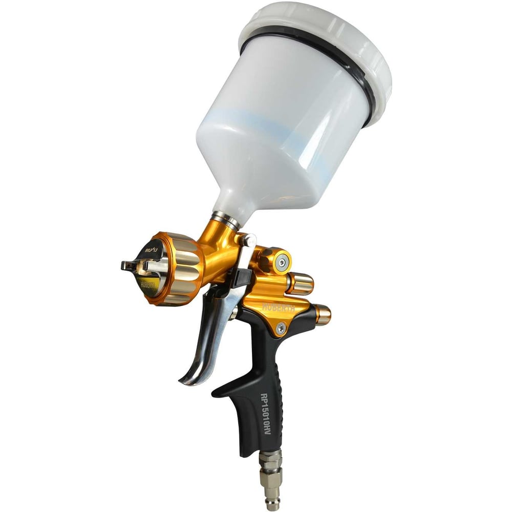 Изображение товара Пистолет окрасочный HUBERTH HVLP+ 15010 с соплом 1.3 мм профессиональный