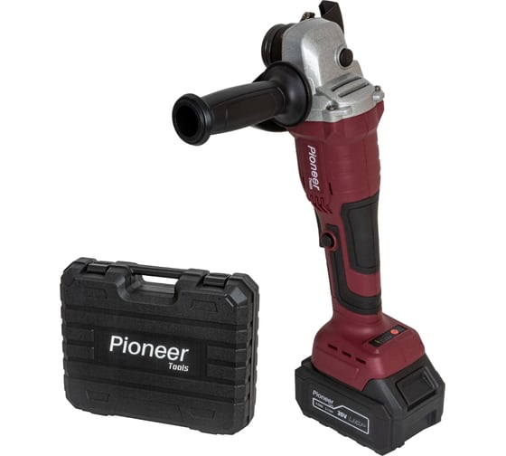 Изображение товара Угловая шлифовальная машина аккумуляторная Pioneer AG-M20V-125-01B USP
