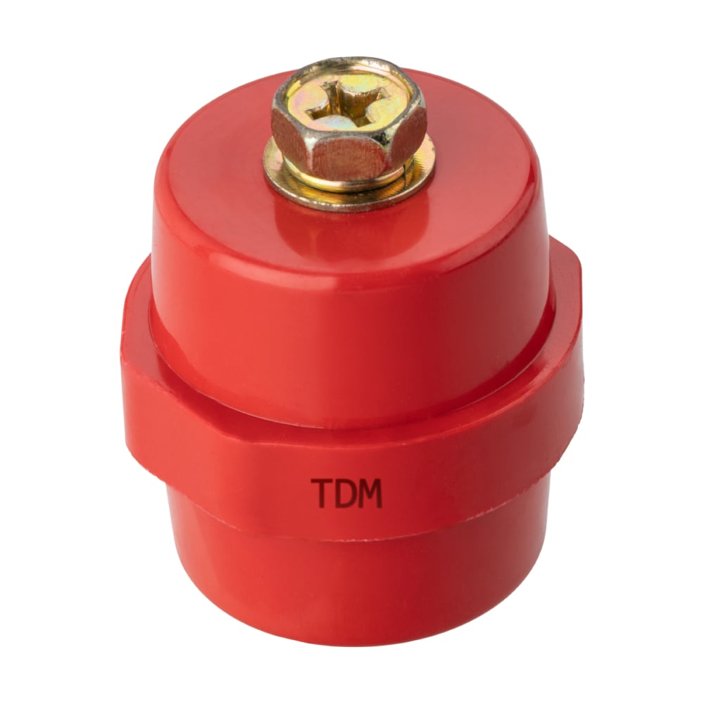 Изображение товара Силовой изолятор с болтом TDM ELECTRIC SM40 Н40хD40хМ8мм SQ0807-0010