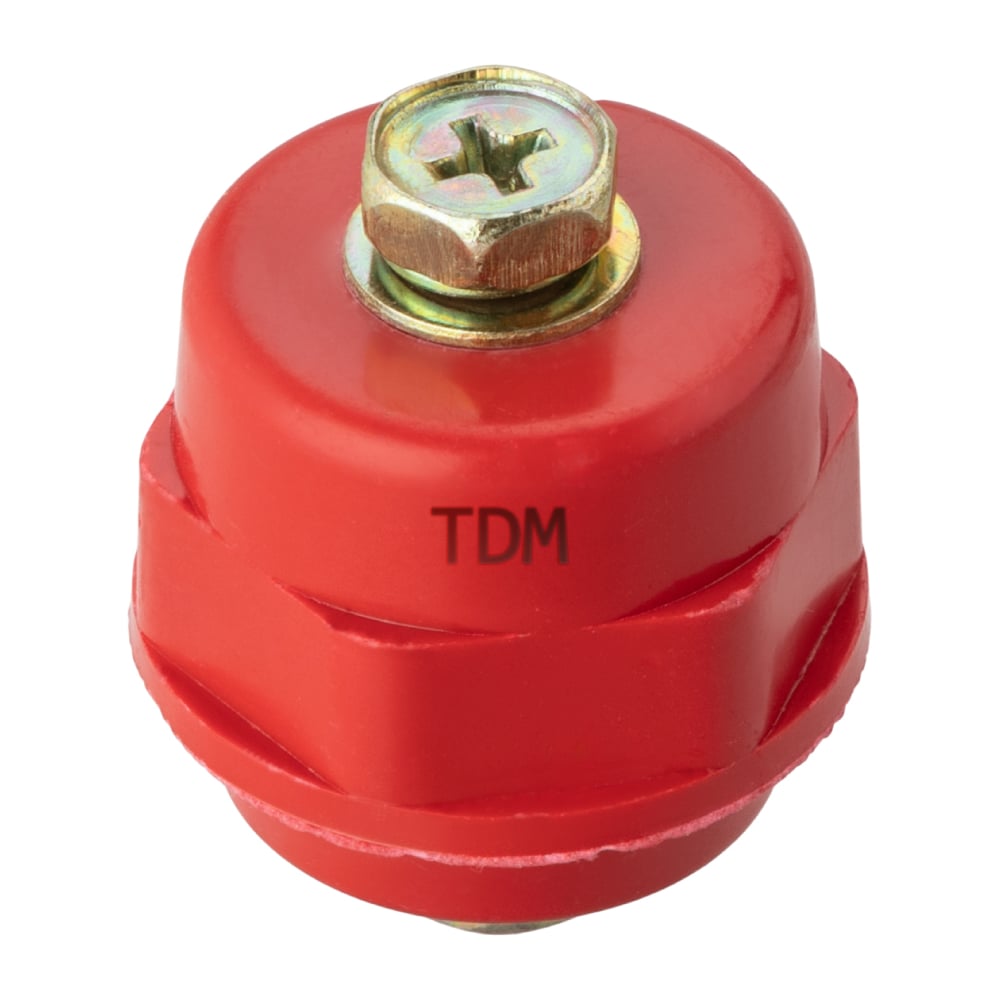Изображение товара Силовой изолятор с болтом TDM ELECTRIC SM25 Н25хD27хМ6мм SQ0807-0007