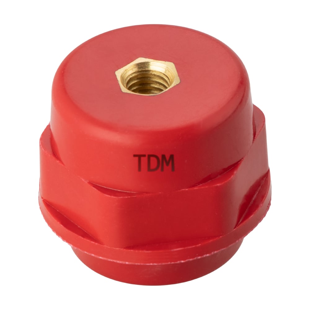 Изображение товара Силовой изолятор TDM ELECTRIC SM25 Н25хD27хМ6мм для наружных линий