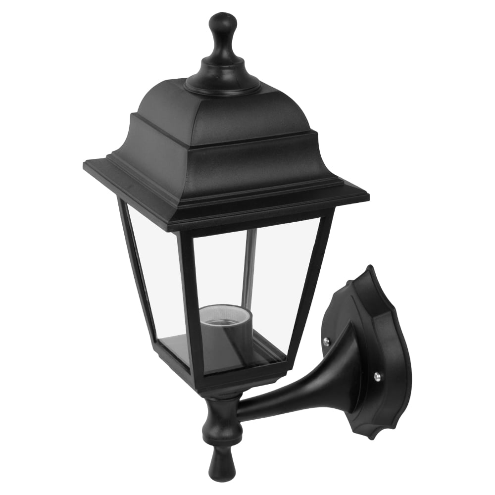 Изображение товара Светильник уличный четырехгранник TDM ELECTRIC, настенный, пластик, черный SQ0330-0704