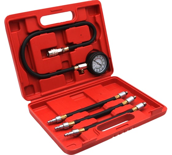 Изображение товара Компрессометр бензиновый с гибкими шлангами Car-Tool CT-N0114