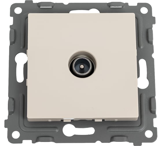 Изображение товара Розетка TV оконечная TOKOV ELECTRIC СП Pixel 1DB механизм бежевый TKE-PX-A1O-C02