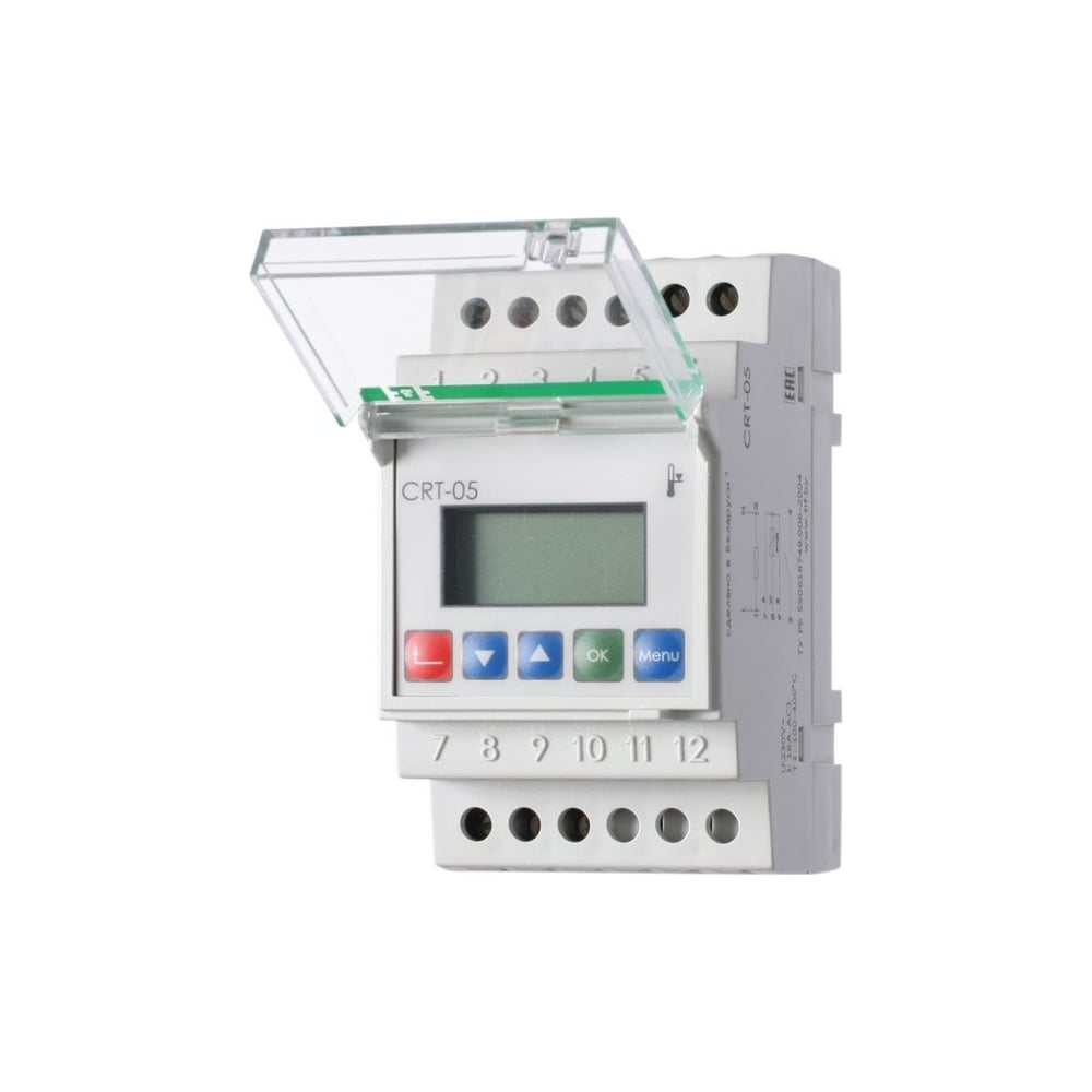 Изображение товара Регулятор температуры F&F CRT-05 без датчика EA07.001.010 - точный и надежный промышленные настройк