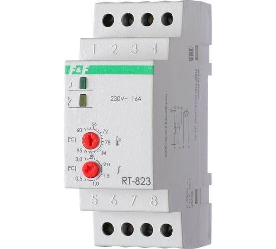 Изображение товара Регулятор температуры F&F RT-823 EA07.001.006