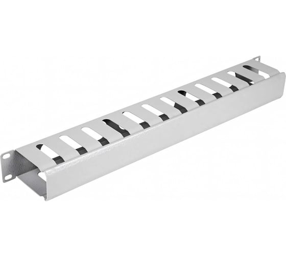 Изображение товара Кабельный горизонтальный органайзер с крышкой Netlink -1U УТ-00002075