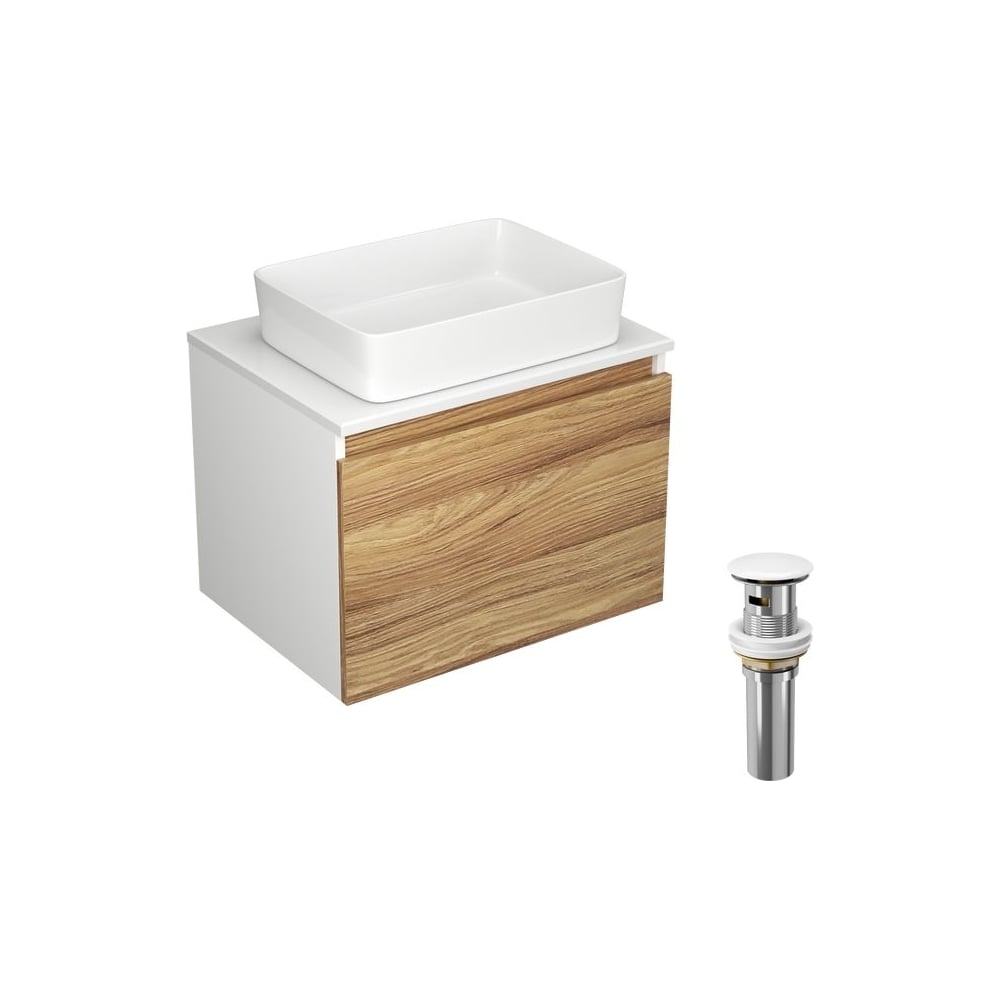 Изображение товара Тумба с раковиной Bauedge BD1363 современная водоотталкивающая