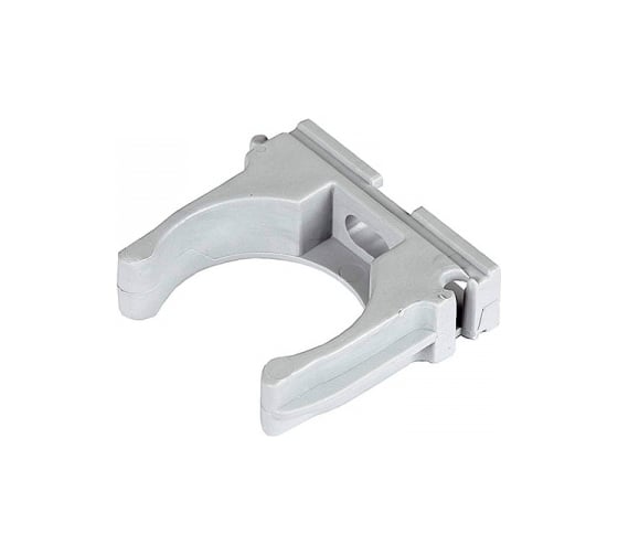 Изображение товара Клипса для труб Росдюбель 16 мм, 300 шт., серая 17-0200