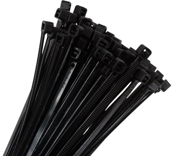 Изображение товара Кабельные стяжки КРЕП-КОМП KENNER Profi 4,8х500 100 шт ЧЕРНЫЙ жкч48500