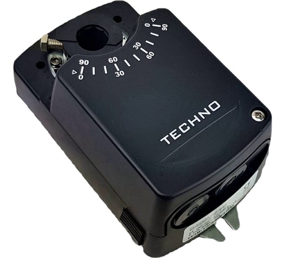 Изображение товара Электропривод реверсивный, ускоренный 04DFK/230V 4Nm, 2/3 поз, 2SPDT, 230AC TECHNO 710410