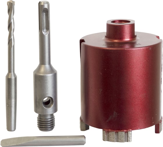 Изображение товара Коронка алмазная бетон, жел-бетон SDS+ 72 мм Hardcore 115072