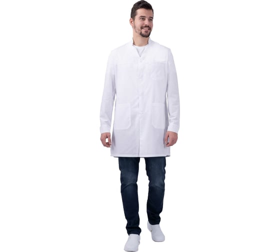 Изображение товара Халат ГК Спецобъединение ГИППОКРАТ белый Хал 724/104/170