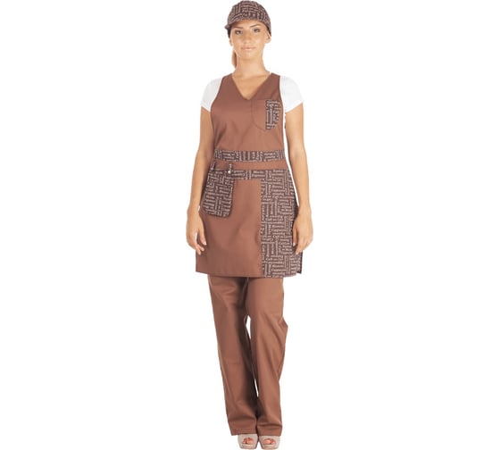 Изображение товара Униформа ГК Спецобъединение ЭСПРЕССО, коричневый Кос 812/120/158