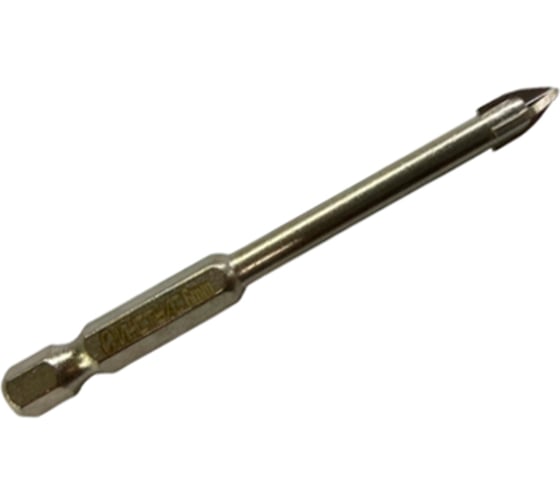 Изображение товара Сверло по кафелю и стеклу 12.0x86 мм, хв-к 1/4'', z-4, ВК6 ИНСТУЛС 00001845918