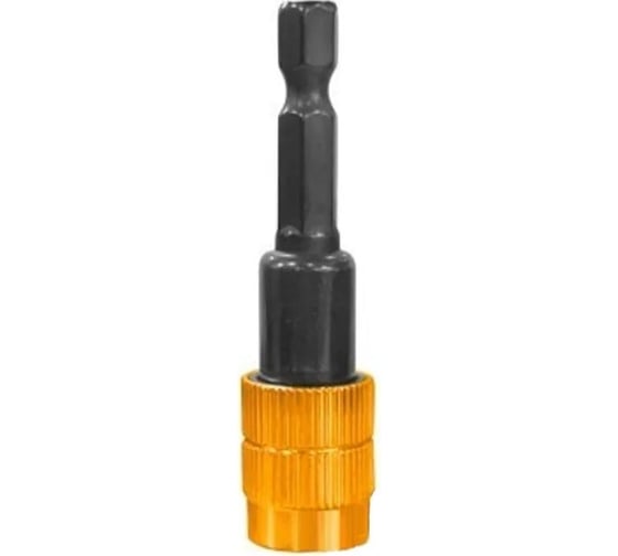 Изображение товара Держатель для бит 60 мм с ограничителем и двойным магнитом INGCO ABH50608