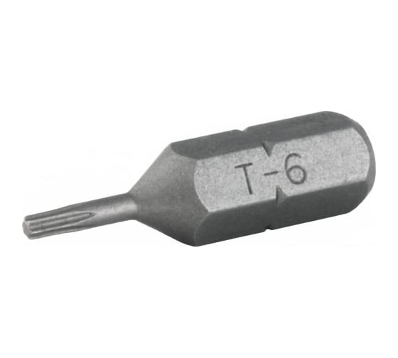 Изображение товара Биты для шуруповерта TORX 6, 25 мм, сталь S2, 10 шт NOVOCRAFT B44-11-02506S