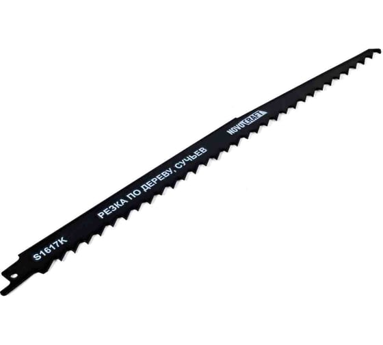 Изображение товара Полотно для сабельной пилы S1617K по дереву, 300 мм, 2 шт NOVOCRAFT S1617KHCS300