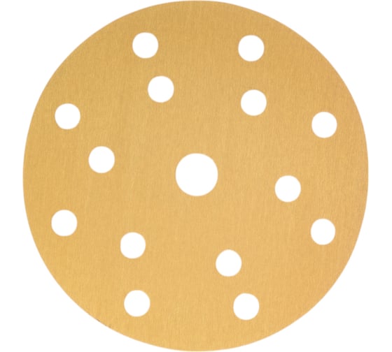 Изображение товара Шлифовальные круги на липучке 150 мм, Р600, 15 отверстий, 10 штук Vitatools G-150-P600-15-10