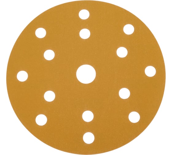 Изображение товара Шлифовальные круги на липучке 150 мм, Р320, 15 отверстий, 10 штук Vitatools G-150-P320-15-10
