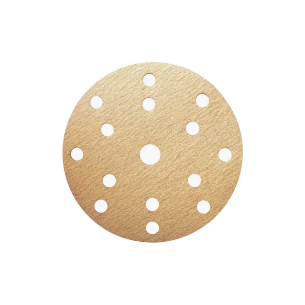 Изображение товара Шлифовальные круги на липучке 150 мм Р60 15 отверстий 5 шт Vitatools G-150-P60-15-5