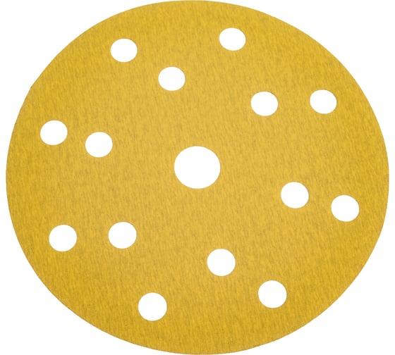 Изображение товара Шлифовальные круги на липучке 150 мм, Р320, 15 отверстий, 5 штук Vitatools G-150-P320-15-5