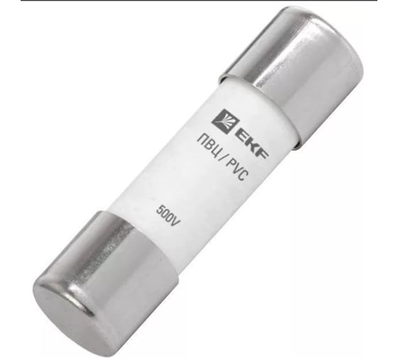 Изображение товара Плавкая цилиндрическая вставка EKF ПВЦ 14х51 10А PROxima 10 шт pvc-14x51-10