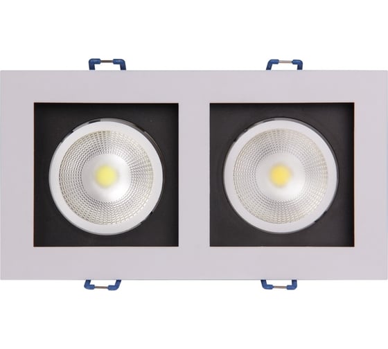 Изображение товара Светодиодный светильник Jazzway PSP-S 212 2х8Вт 4000К IP40 24град. ДВО карданный белый 5005655