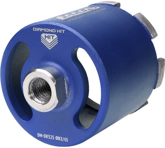 Изображение товара Сверло алмазное DH-DE525 82x65 мм, M16, R, 7LSP для подрозетников Адель DHDED5258265167