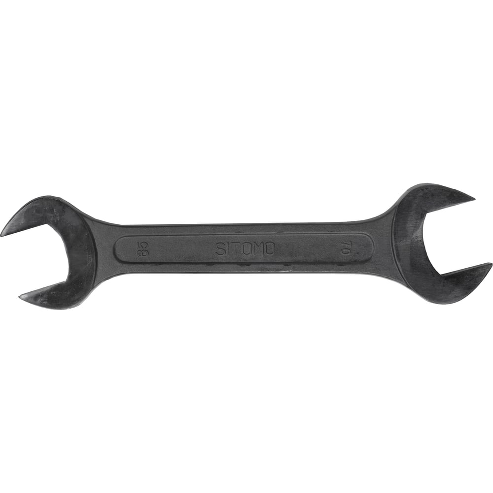 Изображение товара Гаечный рожковый двусторонний ключ SITOMO 65х70 мм оксидирование