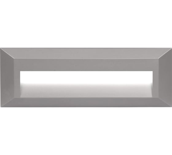 Изображение товара Светодиодный светильник Jazzway PST/W S230080 3Вт 4000К IP65 накладной для подсветки стен и ступеней фасадный серый 5005594