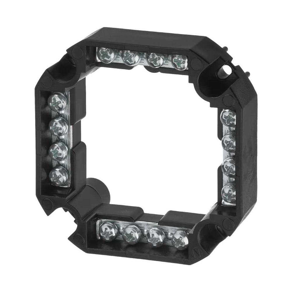 Изображение товара Клеммник TDM ELECTRIC для распаячных коробок 8 пар контактов 90х90х20 мм серый