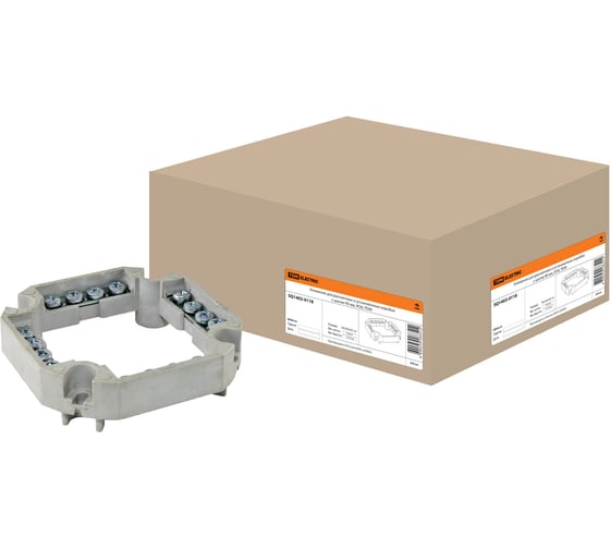 Изображение товара Клеммник TDM ELECTRIC для распаячных и установочных коробок с шагом 90мм, IP20,  SQ1402-0118